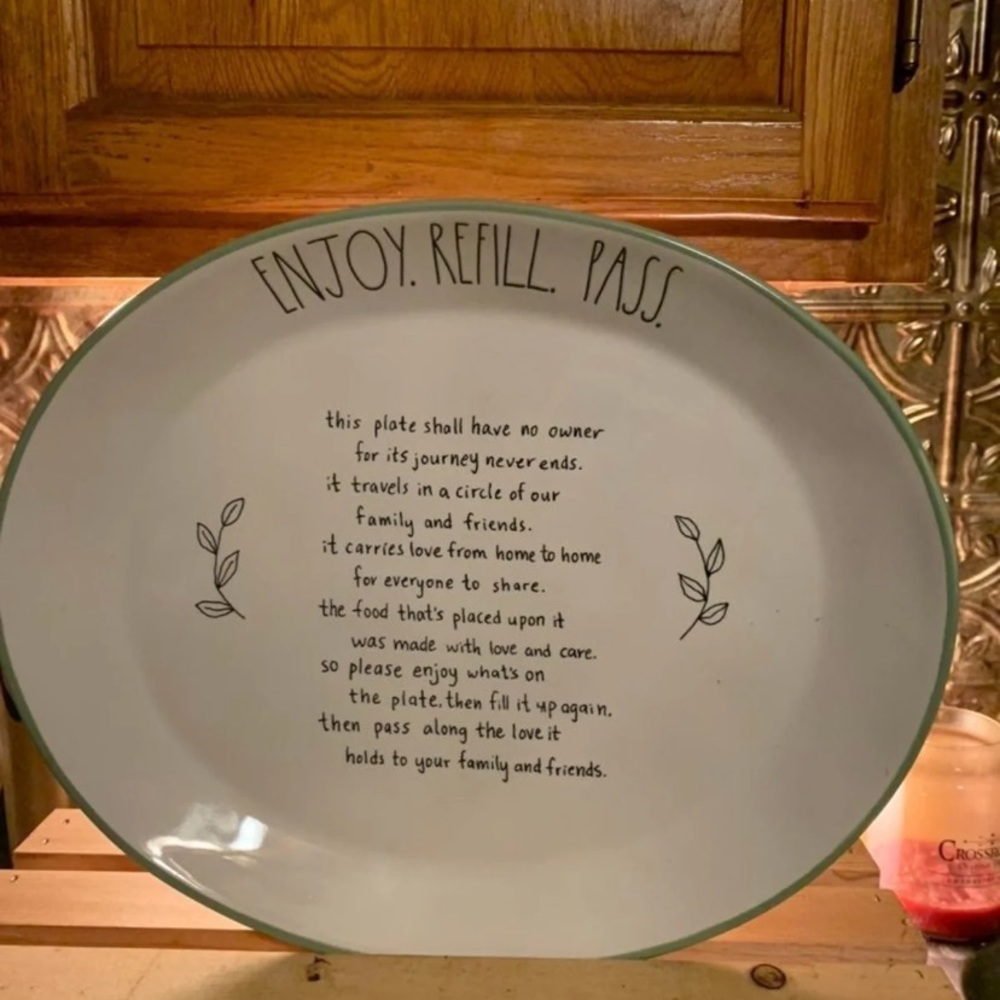 Rae Dunn Giving Platter